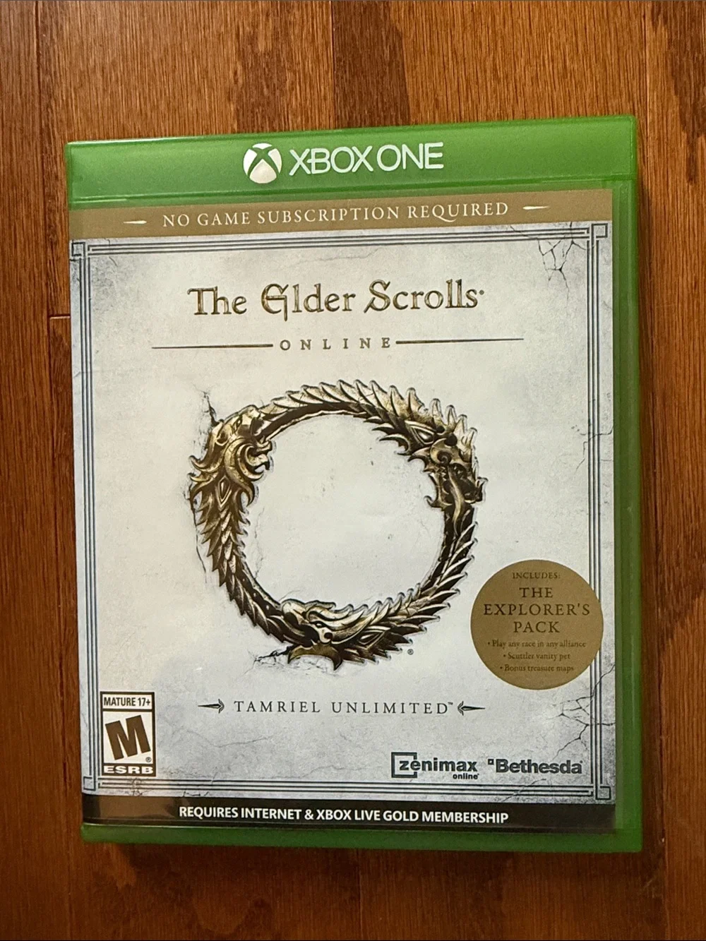 The Elder Scrolls Online Tamriel Unlimited Xbox One Video Game